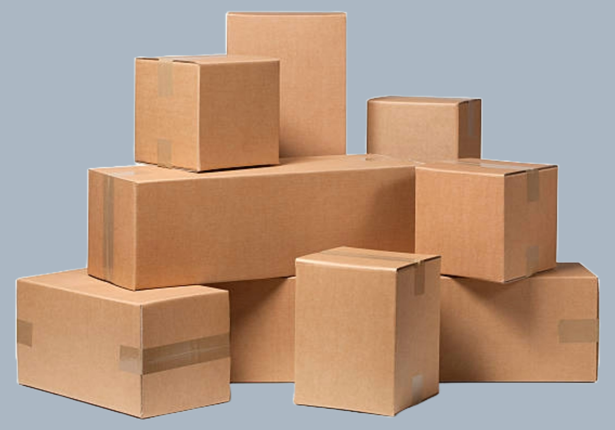 Packing materials boxes